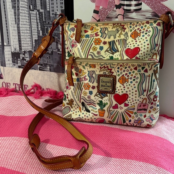 Dooney & Bourke Multicolor Crossbody Bag - Picture 12 of 16